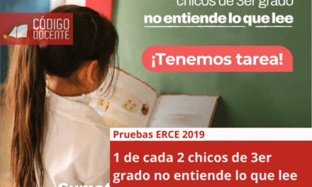 1 de cada 2 chicos de 3er grado no entiende lo que lee