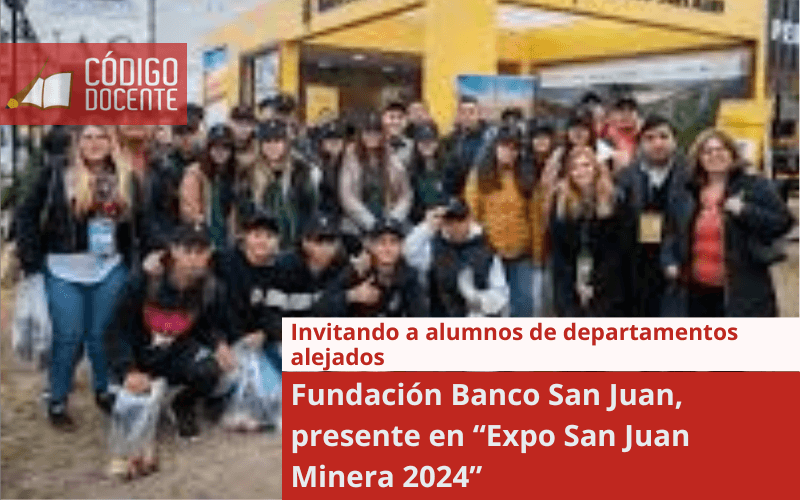 Fundación Banco San Juan, presente en “Expo San Juan Minera 2024”