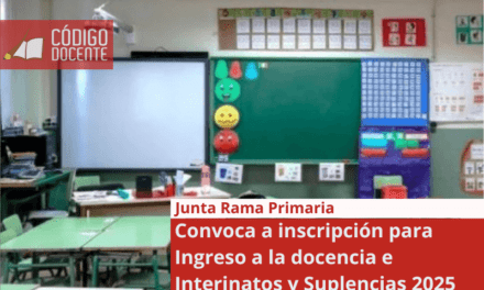 Junta Rama Primaria convoca a inscripción para Ingreso a la docencia e Interinatos y Suplencias 2025