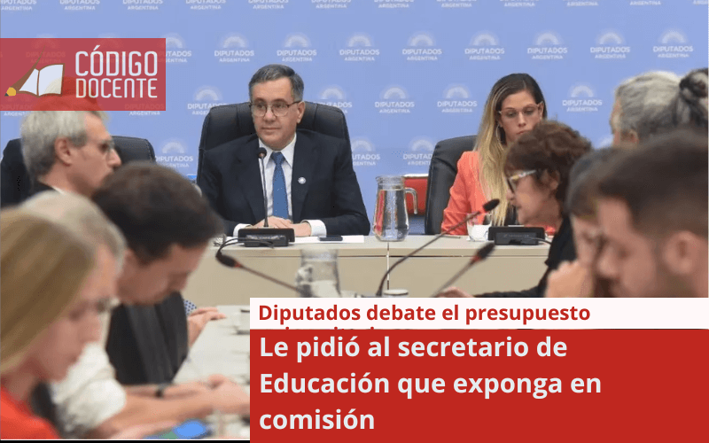 Diputados debate el presupuesto universitario: le pidió al secretario de Educación que exponga en comisión