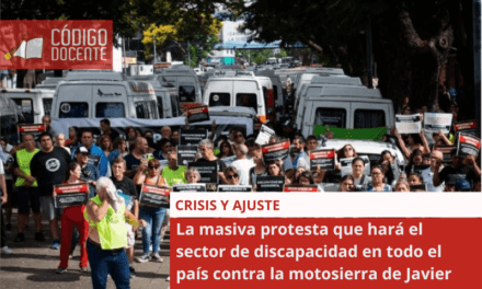 La masiva protesta que hará el sector de discapacidad en todo el país contra la motosierra de Javier Milei