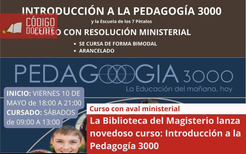 La Biblioteca del Magisterio lanza novedoso curso: Introducción a la Pedagogía 3000