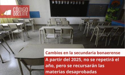 Cambios en la secundaria bonaerense: ya no se repetirá el año, pero se recursarán las materias desaprobadas