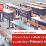 Convocan a cubrir cargo de supervisor Primaria Adultos