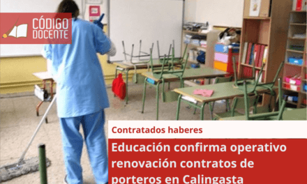 Educación confirma operativo renovación contratos de porteros en Calingasta