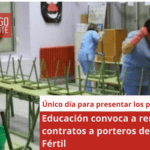 Educación convoca a renovar contratos a porteros de Valle Fértil