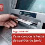 Ya se conoce la fecha de pago de sueldos de junio