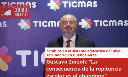 Gustavo Zorzoli: “La consecuencia de la repitencia escolar es el abandono”