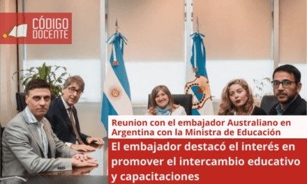 El embajador de Australia en Argentina destacó el interés en promover el intercambio educativo y capacitaciones