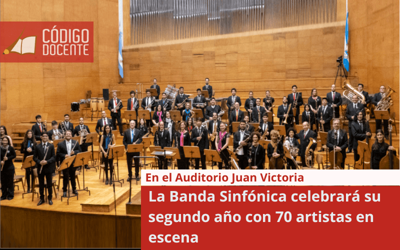 La Banda Sinfónica celebrará su segundo año con 70 artistas en escena