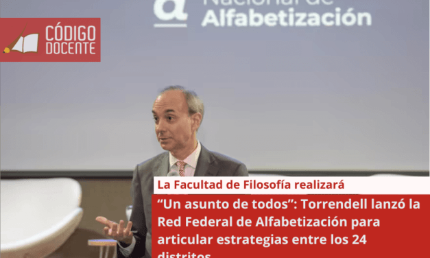 “Un asunto de todos”: Torrendell lanzó la Red Federal de Alfabetización para articular estrategias entre los 24 distritos