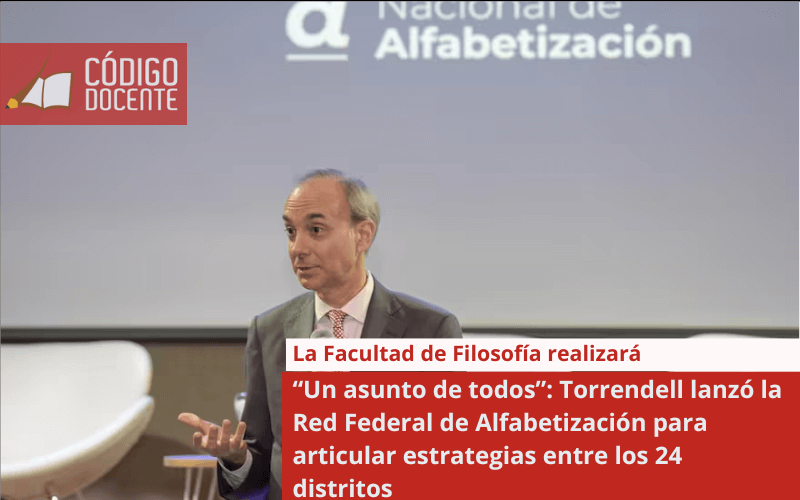 “Un asunto de todos”: Torrendell lanzó la Red Federal de Alfabetización para articular estrategias entre los 24 distritos