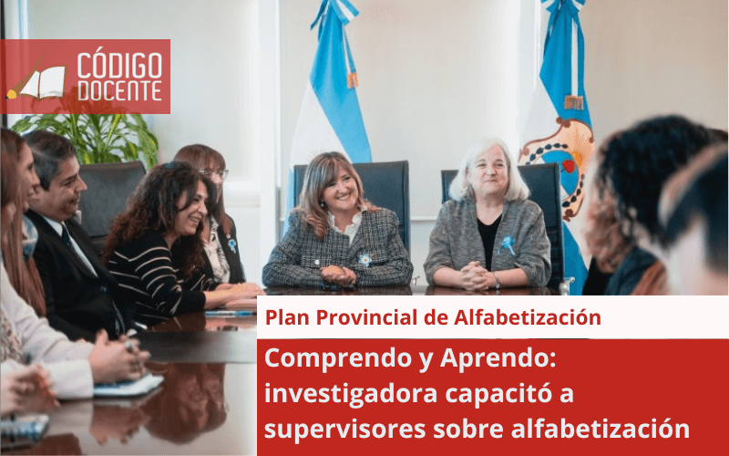 Comprendo y Aprendo: investigadora capacitó a supervisores sobre alfabetización