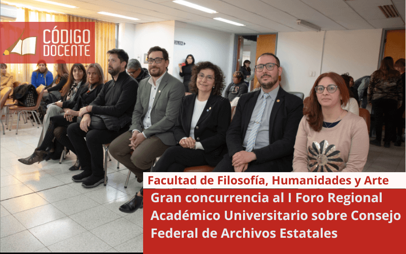 Gran concurrencia al I Foro Regional Académico Universitario sobre Consejo Federal de Archivos Estatales