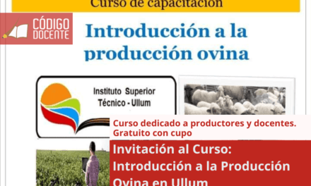 Invitación al Curso: Introducción a la Producción Ovina en Ullum