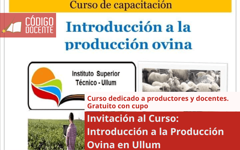 Invitación al Curso: Introducción a la Producción Ovina en Ullum