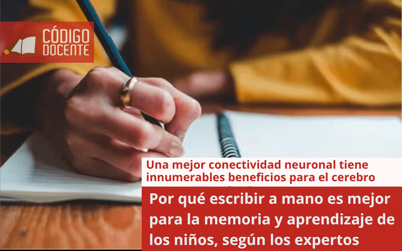 Por qué escribir a mano es mejor para la memoria y aprendizaje de los niños, según los expertos