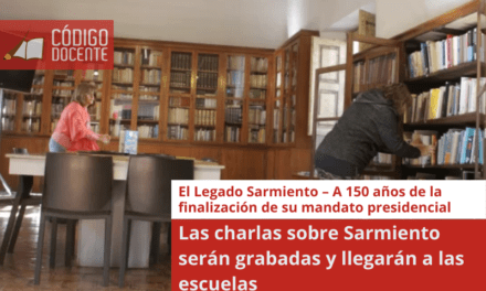 Las charlas sobre Sarmiento serán grabadas y llegarán a las escuelas