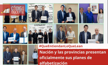 Nación y las provincias presentan oficialmente sus planes de alfabetización