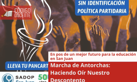 Marcha de Antorchas: Haciendo Oír Nuestro Descontento