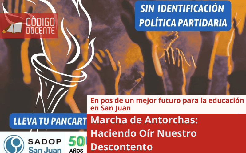 Marcha de Antorchas: Haciendo Oír Nuestro Descontento