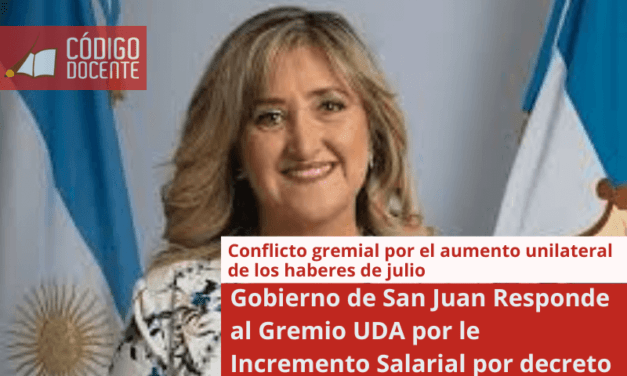 Gobierno de San Juan Responde al Gremio UDA por le Incremento Salarial por decreto