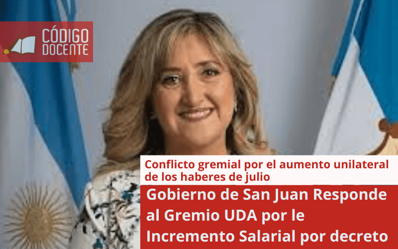 Gobierno de San Juan Responde al Gremio UDA por le Incremento Salarial por decreto