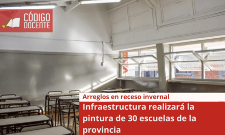 Infraestructura realizará la pintura de 30 escuelas de la provincia