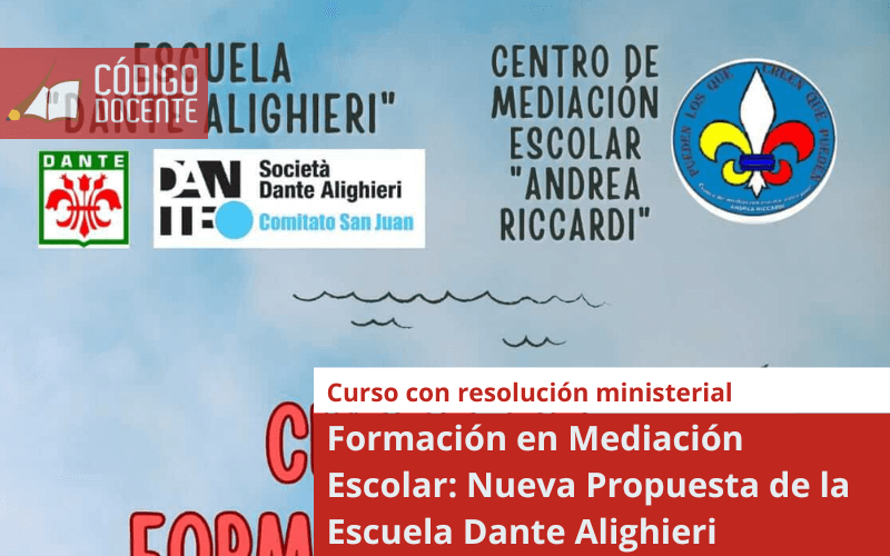 Formación en Mediación Escolar: Nueva Propuesta de la Escuela Dante Alighieri