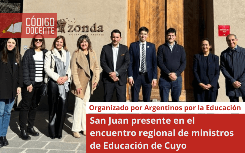 San Juan presente en el encuentro regional de ministros de Educación de Cuyo