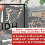 La academia de Historia de la UNSJ asistirá a un importante encuentro de actualización de Universidades Públicas