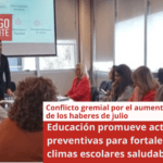 Educación promueve actividades preventivas para fortalecer climas escolares saludables