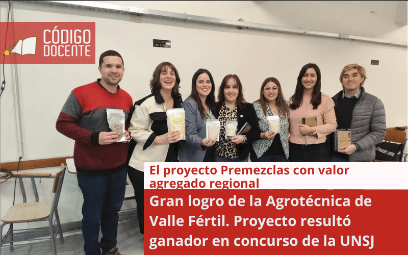 Gran logro de la Agrotécnica de Valle Fértil. El Proyecto resultó ganador en concurso de la UNSJ