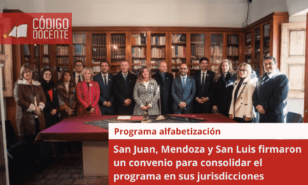 San Juan, Mendoza y San Luis firmaron un convenio para consolidar programas de alfabetización jurisdiccionales