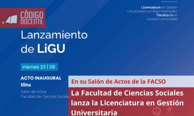 La Facultad de Ciencias Sociales lanza la Licenciatura en Gestión Universitaria