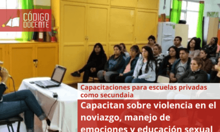 Capacitan sobre violencia en el noviazgo, manejo de emociones y educación sexual