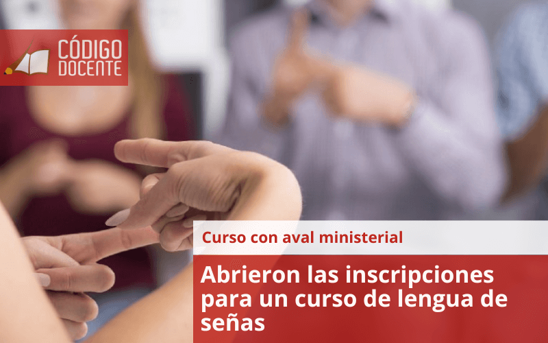 Abrieron las inscripciones para un curso de lengua de señas