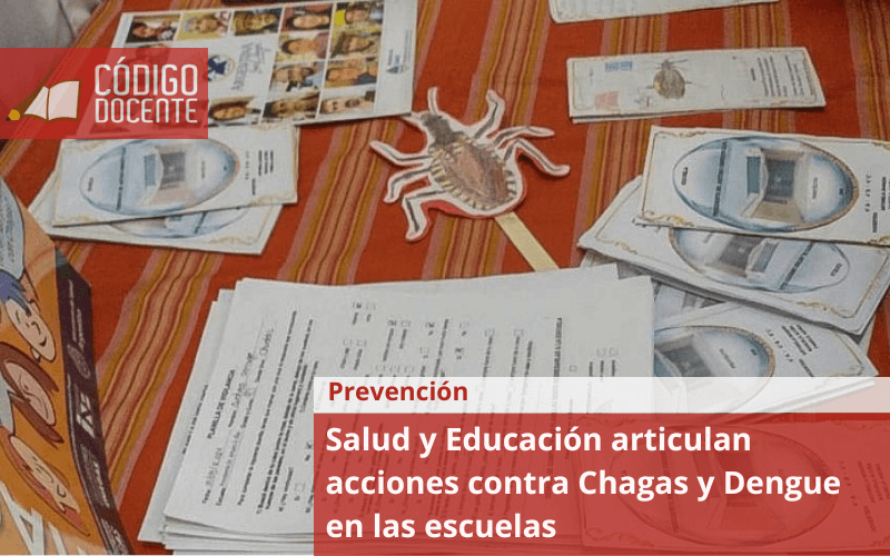 Salud y Educación articulan acciones contra Chagas y Dengue en las escuelas