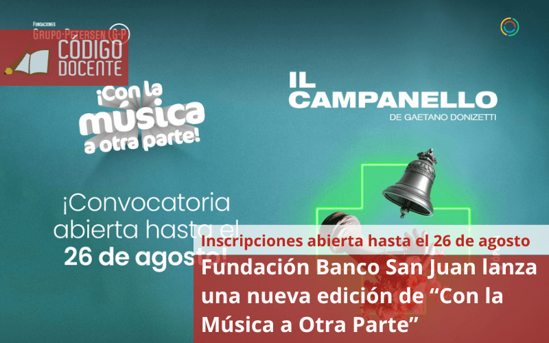 Fundación Banco San Juan lanza una nueva edición de “Con la Música a Otra Parte”