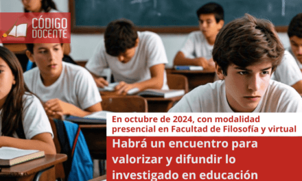 Habrá un encuentro para valorizar y difundir lo investigado en educación