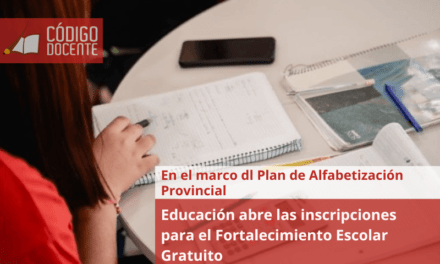 Educación abre las inscripciones para el Fortalecimiento Escolar Gratuito