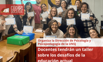 Docentes tendrán un taller sobre los desafíos de la educación actual