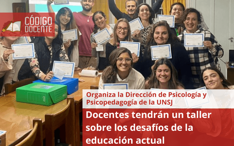 Docentes tendrán un taller sobre los desafíos de la educación actual