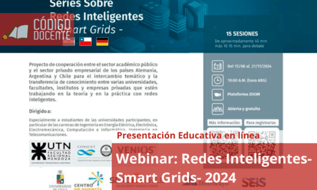 Webinar: Redes Inteligentes- Smart Grids- 2024