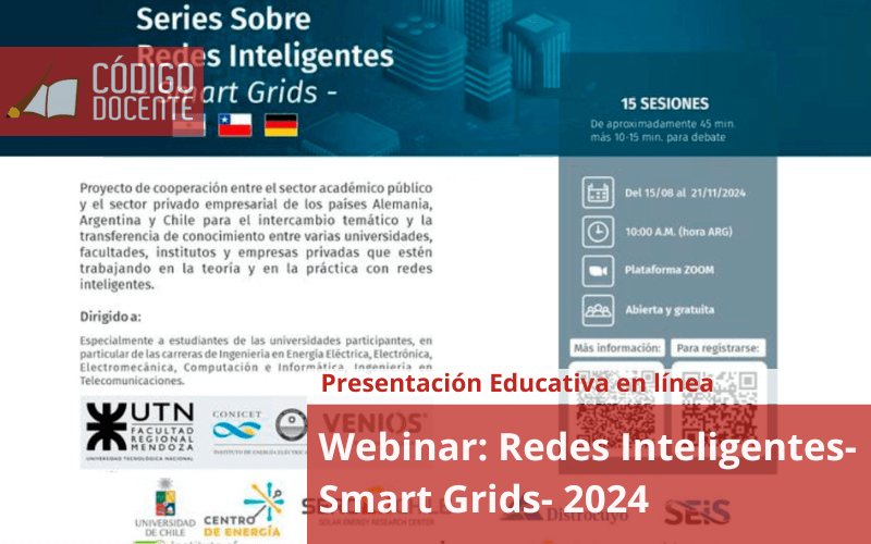 Webinar: Redes Inteligentes- Smart Grids- 2024