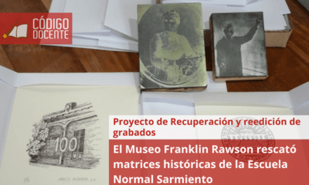 El Museo Franklin Rawson rescató matrices históricas de la Escuela Normal Sarmiento