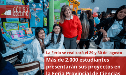 Más de 2.000 estudiantes presentarán sus proyectos en la Feria Provincial de Ciencias