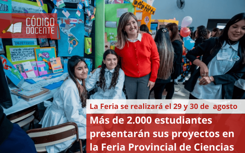 Más de 2.000 estudiantes presentarán sus proyectos en la Feria Provincial de Ciencias