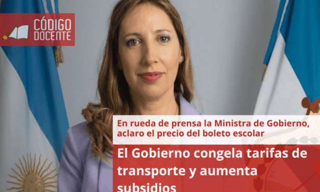 El Gobierno congela tarifas de transporte y aumenta subsidios