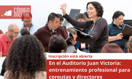 En el Auditorio Juan Victoria: entrenamiento profesional para coreutas y directores